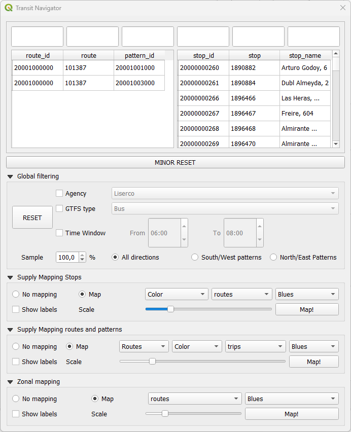 gtfs transit explorer