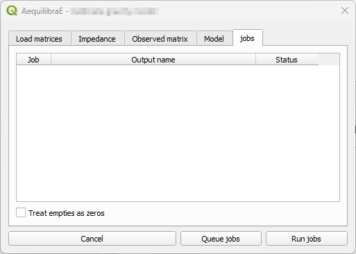 Configure jobs at trip distribution