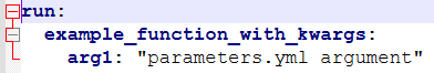 Run example