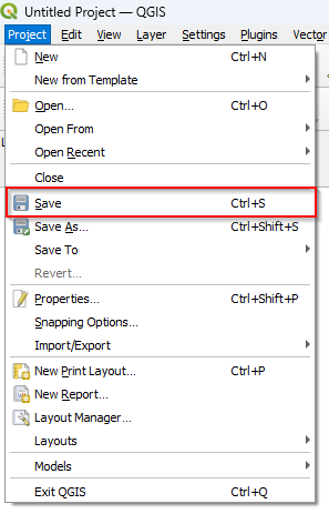 Saving file