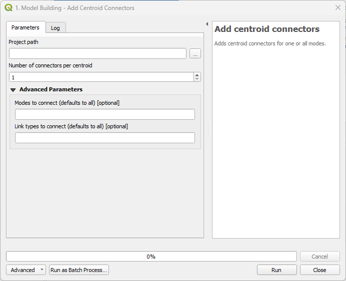 Processing provider add centroid connectors