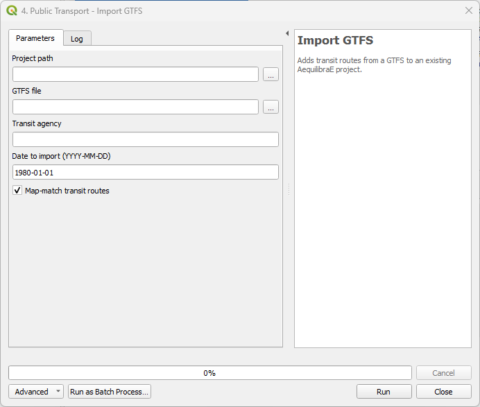 Processing provider import GTFS