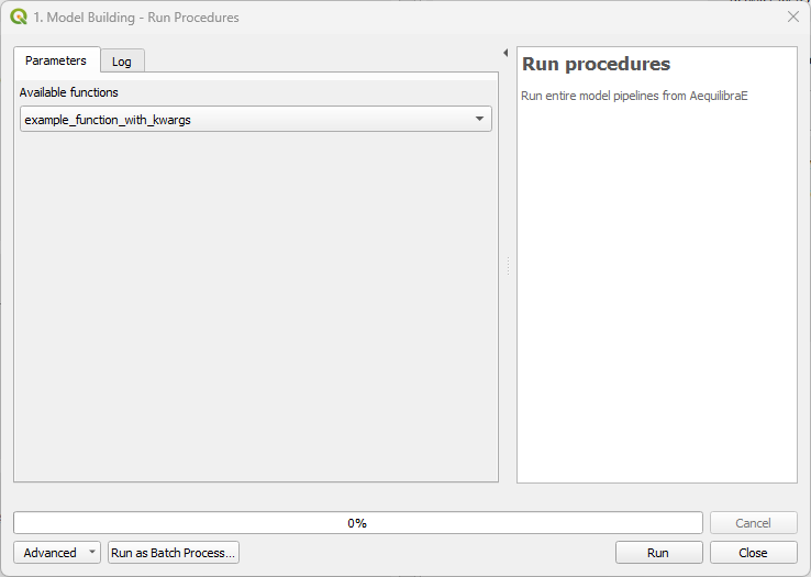 Processing provider run module