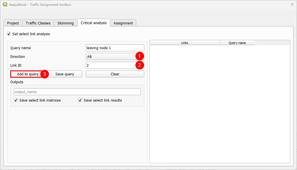 Select link analysis 3