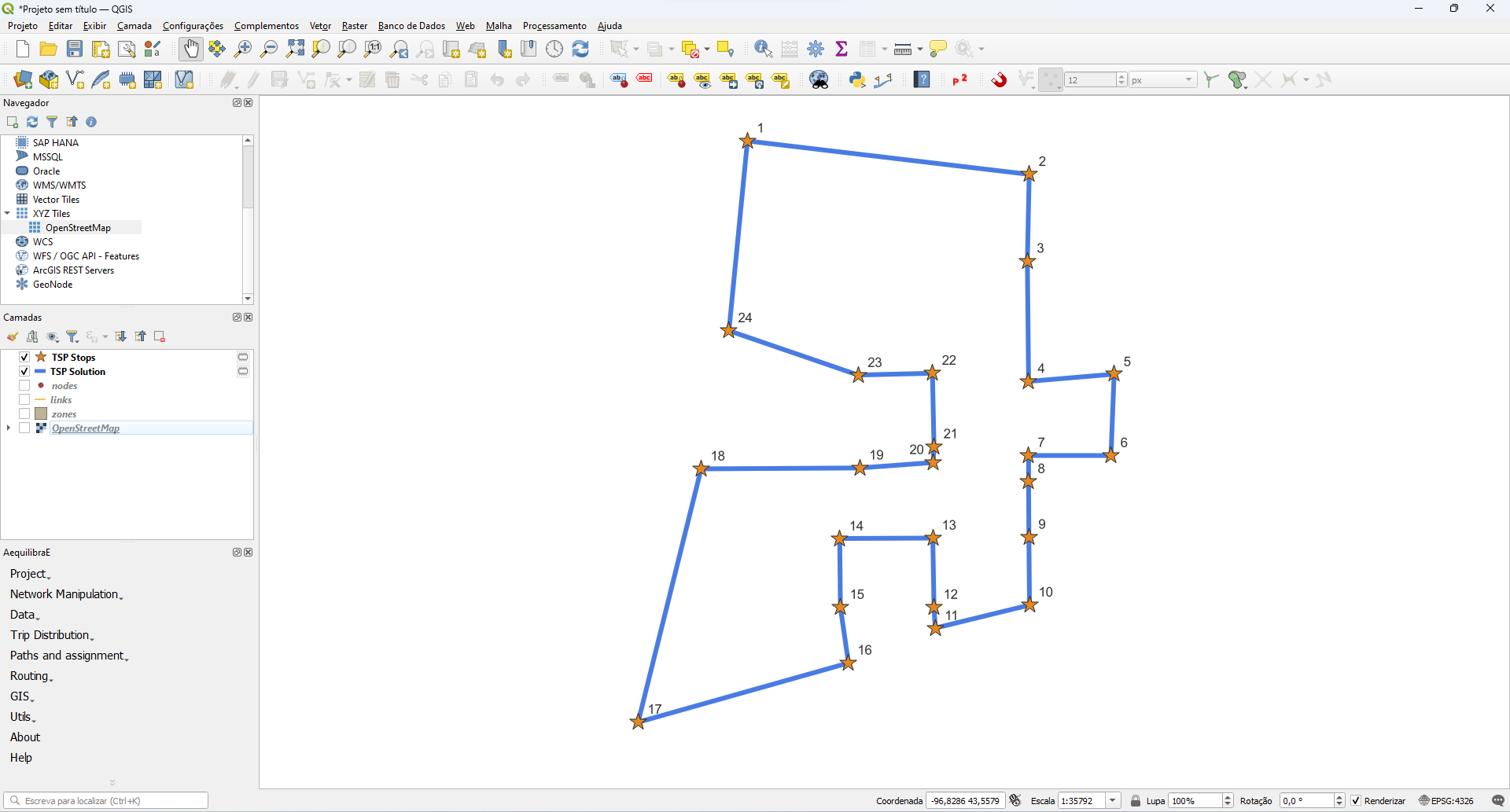 TSP solution